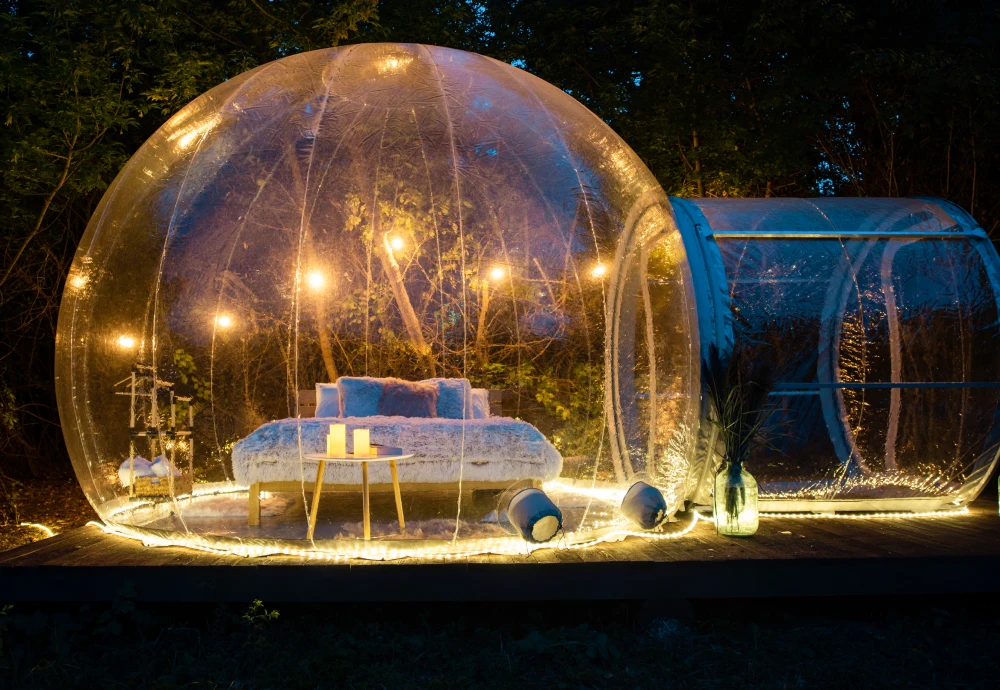 best inflatable bubble tent